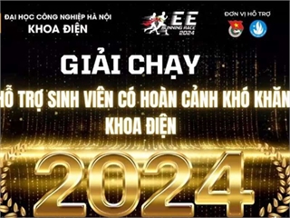 Viên chức khoa Khoa học cơ bản tham gia giải chạy “EE Running Race 2024”