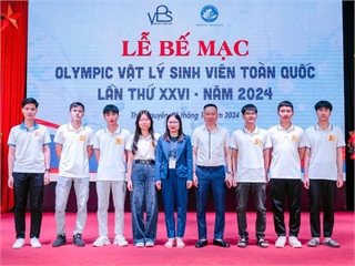 Đội tuyển Olympic Vật lý Trường Đại học Công Nghiệp Hà Nội đạt giải Nhì toàn đoàn trong kỳ thi Olympic Vật lý sinh viên toàn quốc 2024