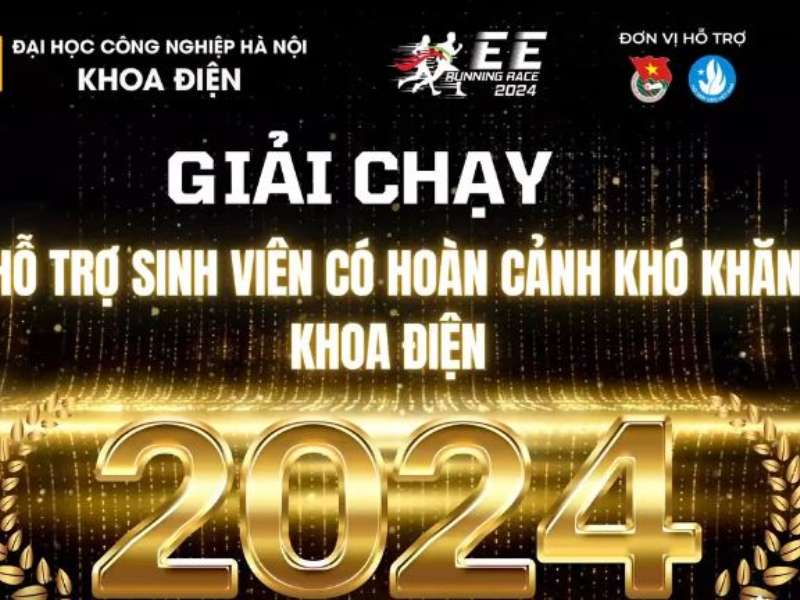 Viên chức khoa Khoa học cơ bản tham gia giải chạy “EE Running Race 2024”