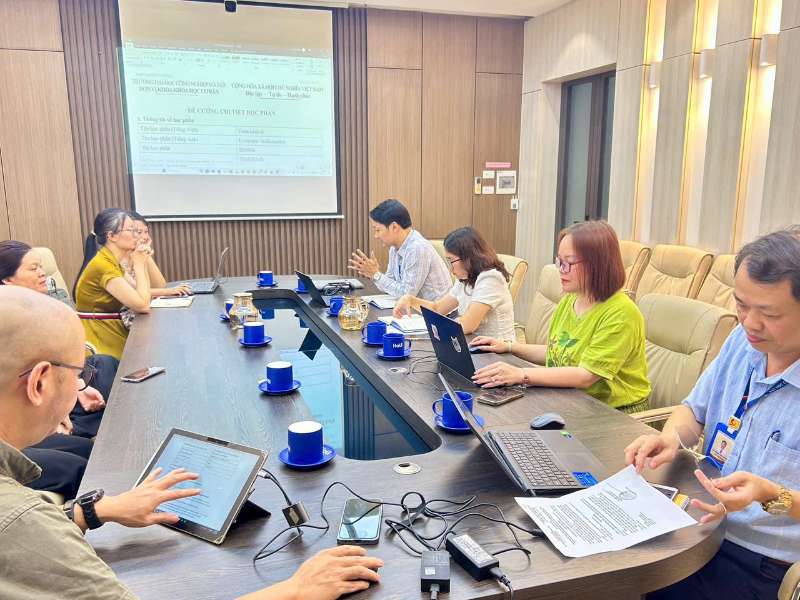 Nghiệm thu bài giảng điện tử cấp trường các học phần toán kinh tế, probability statistics và phương pháp tính