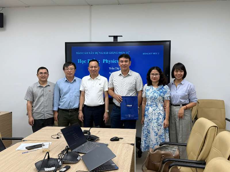 Nghiệm thu bài giảng điện tử General Physics- BS6027_EN cấp đơn vị